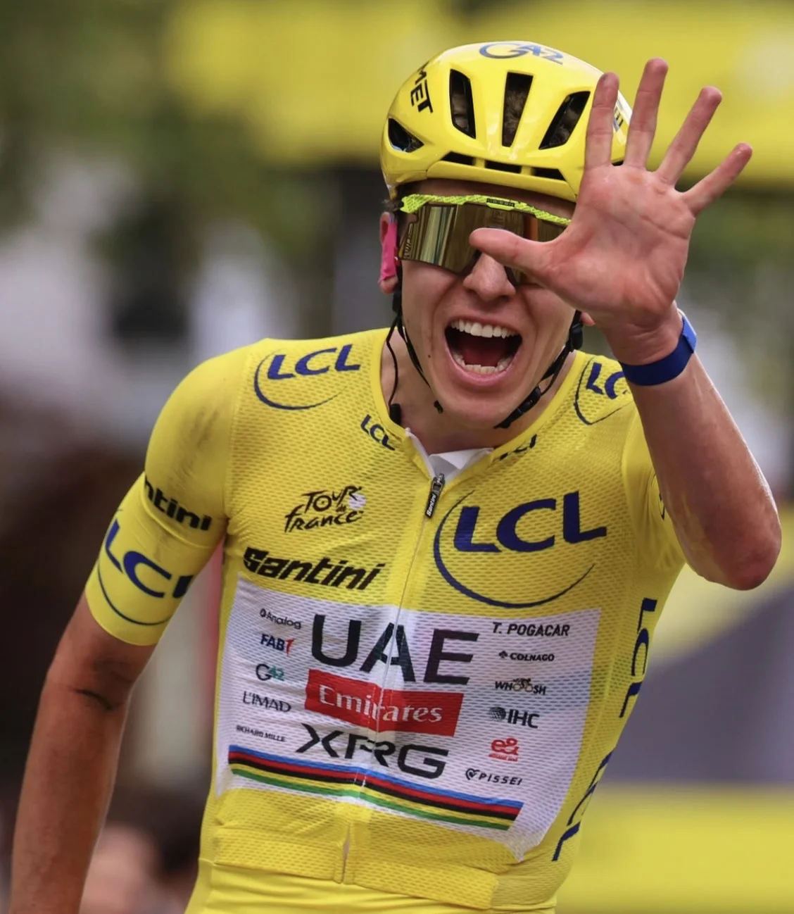 Pogacar, el quinto "Penta": entró al olimpo del Tour sin siquiera esforzarse 🟡🔥